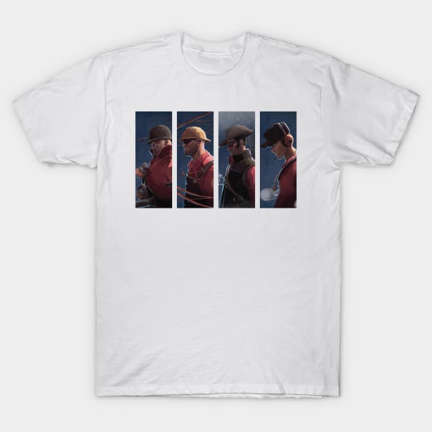 Team Fortress 2 T-Shirt by Shapwac12